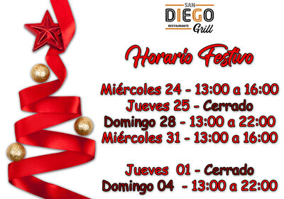 Horario Festivo